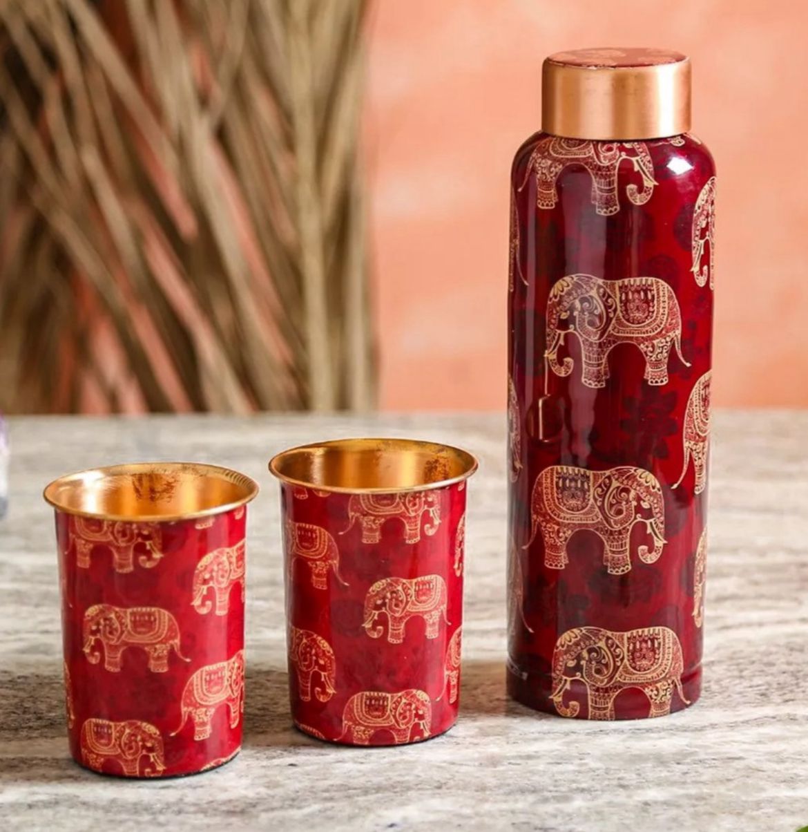 Copper Bottel Glass