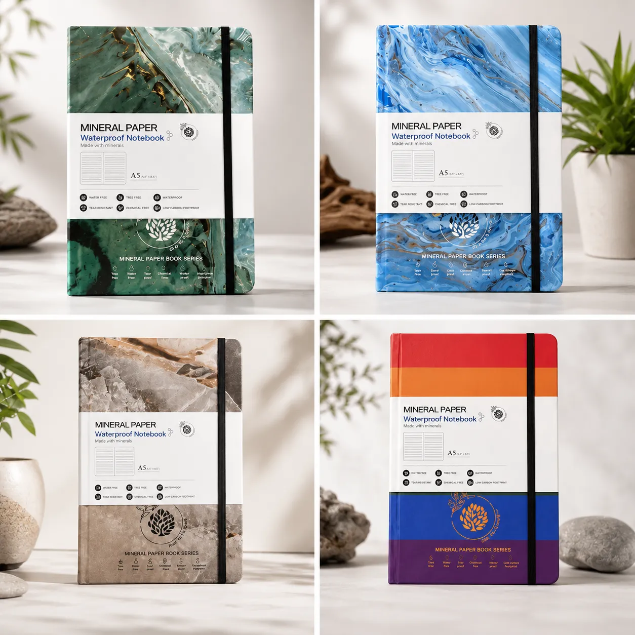 Marble texture journal